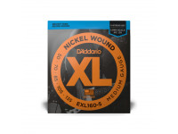 D'Addario EXL160-5 50-135 Medium 5-String, Long Scale, XL Nickel Bass Strings D'Addario EXL160-5 50-135 Medium 5-String, Long Scale, XL Nickel Bass Strings